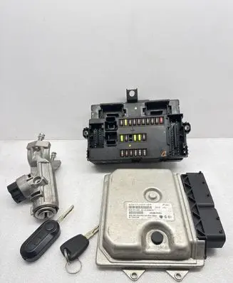Fiat Ducato Engine ECU kit and lock set 55261982 10R041061 116RAI000029