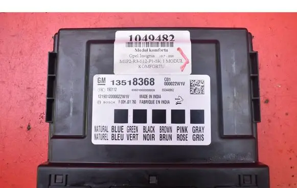 Opel Insignia A Comfort/convenience module 13518368