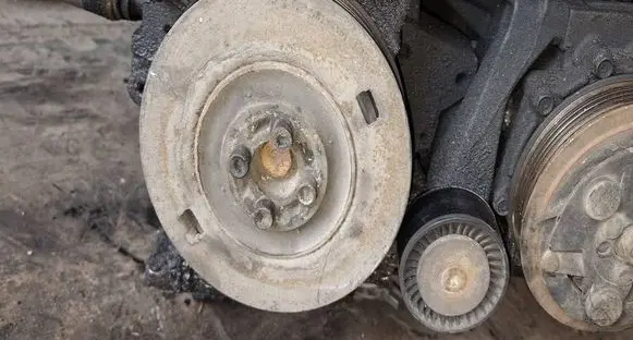 Opel Vectra C Crankshaft pulley