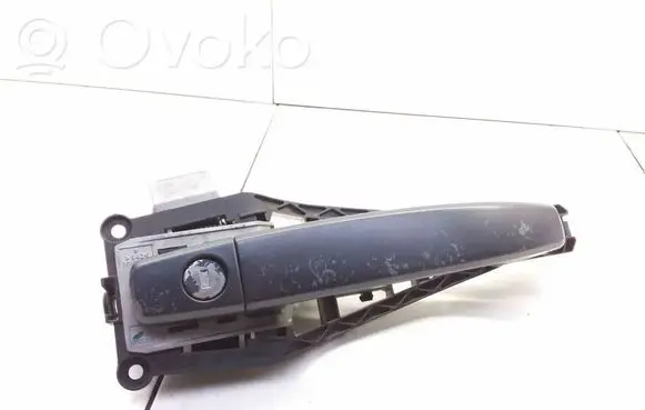 Opel Zafira B Front door exterior handle 366051399