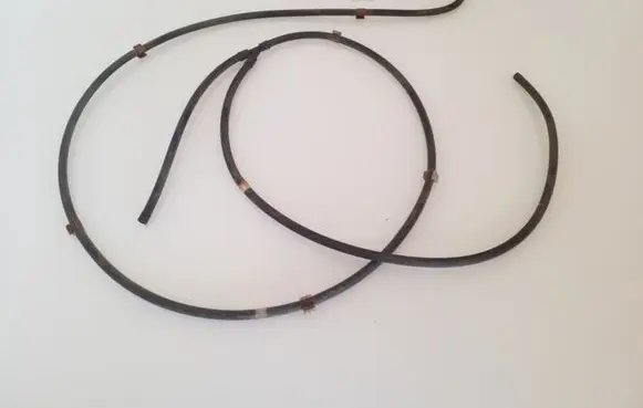 Nissan Qashqai Headlight washer hose/pipe 38X8EPDM7227