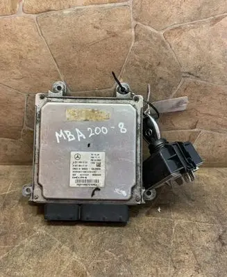 Mercedes-Benz C W205 Engine ECU kit and lock set A6519003701 A6519012101