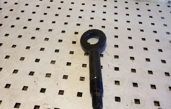 Towing hook eye