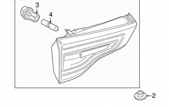 BMW X3 G01 Tailgate rear/tail lights 63217408742