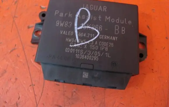 Jaguar XF X250 Parking PDC control unit/module 9W83-15K866-BB