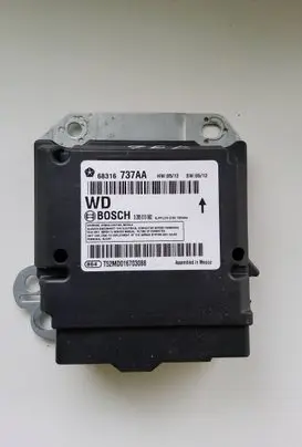 Dodge Durango Airbag control unit/module 68316737AA 0285013682 T52MDD16703088