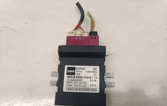 Fuel injection pump control unit/module