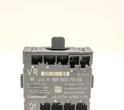 Mercedes-Benz GL X166 Door control unit/module A1669007609