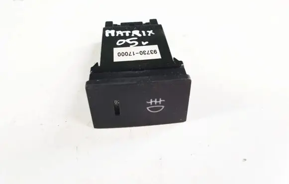 Fog light switch