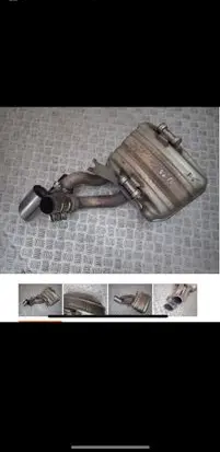 Porsche 911 991 Rear muffler/silencer tail pipe 