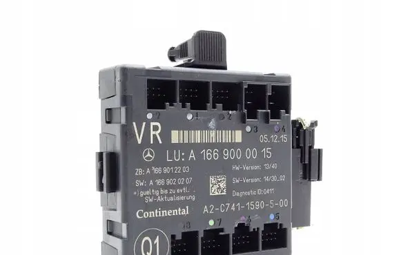 Mercedes-Benz GL X166 Door control unit/module A1669000015