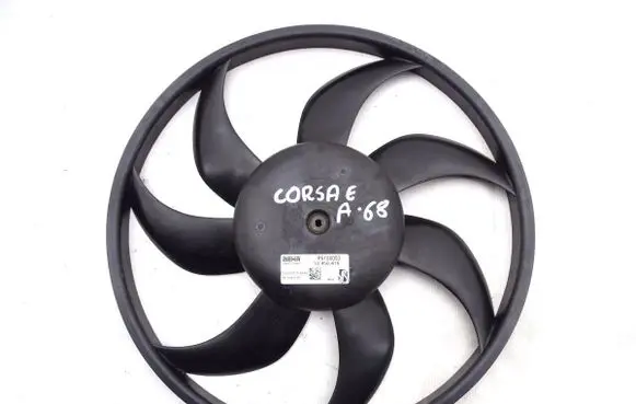 Opel Corsa E Electric radiator cooling fan 13450416 GBIMPORT