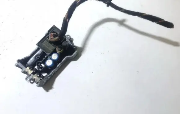 Mercedes-Benz CL C215 Heater blower motor/fan resistor a2038218651 9140010366