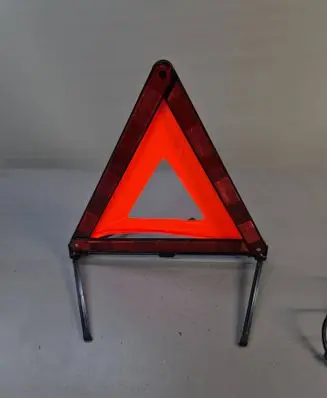 Ford Galaxy Emergency warning sign