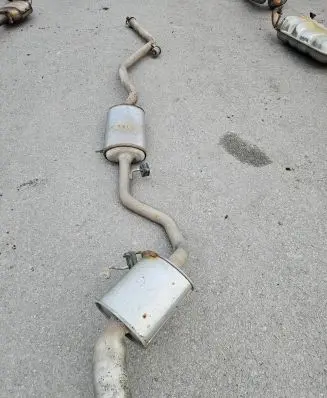 BMW 1 E81 E87 Rear muffler/silencer tail pipe 7791927 353899 16276410