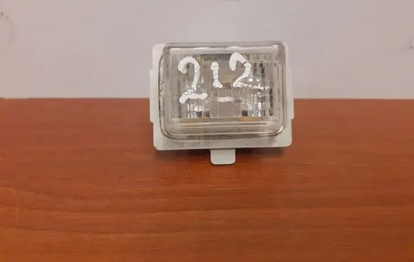 Mercedes-Benz E W212 Number plate light 4758 A2218200856