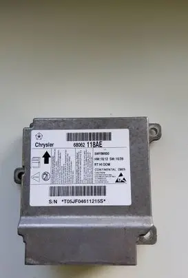 Chrysler Town & Country V Airbag control unit/module 68062118AE 0KL6 T0EJF04611215S