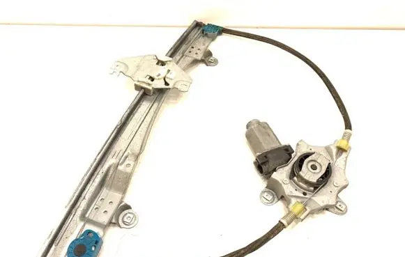 Front door window regulator with motor