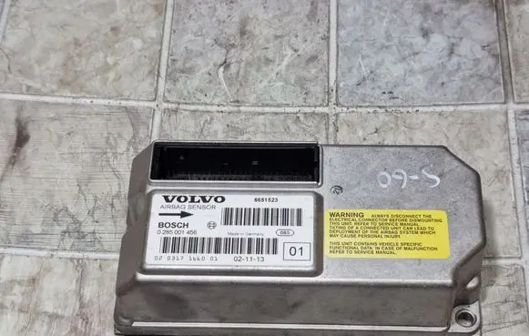 Volvo S60 Airbag control unit/module 8651523 0285001456