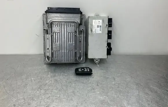 BMW 5 F10 F11 Engine ECU kit and lock set 7633374 9268749 2113400757