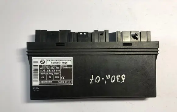 BMW 5 E60 E61 Comfort/convenience module 9136040 61359136040 6135913604001