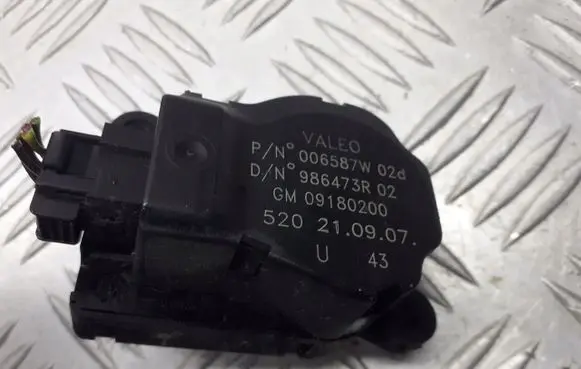 Fiat Croma A/C air flow flap actuator/motor 09180200