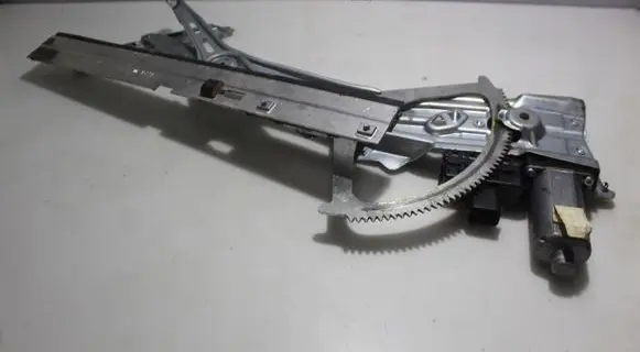Front window lifting mechanism without motor