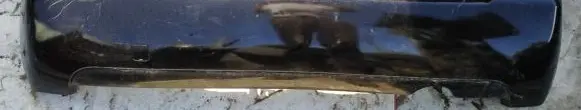 Citroen C2 Rear bumper juodas
