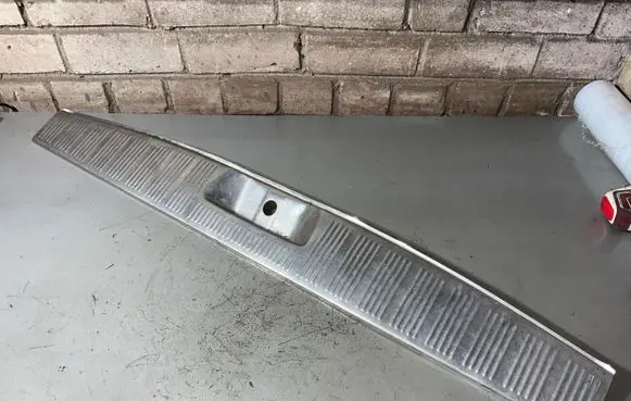Volkswagen Sharan Trunk/boot sill cover protection 7M3863459A