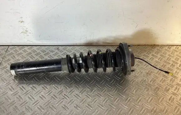 Front shock absorber with coil spring