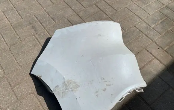 Rear bumper corner part panel trim
