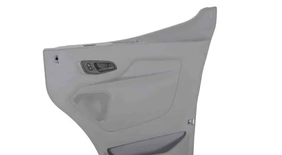 Front door card panel trim