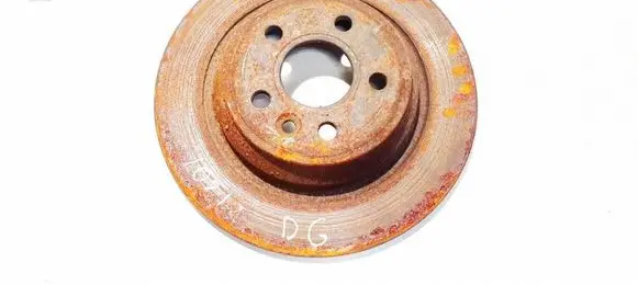 Ford Mondeo MK IV Rear brake disc neventiliuojamas
