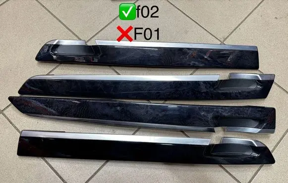 BMW 7 F01 F02 F03 F04 Interior decorative trim set 9151203 9151206 9151205