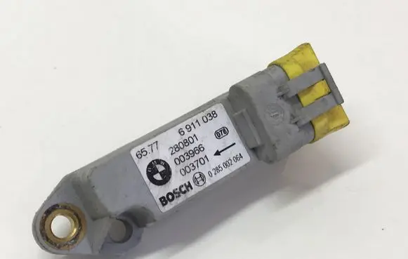 Airbag deployment crash/impact sensor