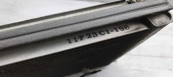 Toyota Corolla Verso E121 Air conditioning (A/C) radiator (interior) 11F23C1196