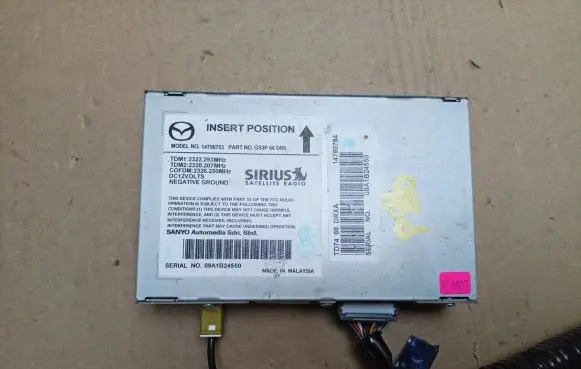 Mazda CX-9 Radio/CD/DVD/GPS head unit