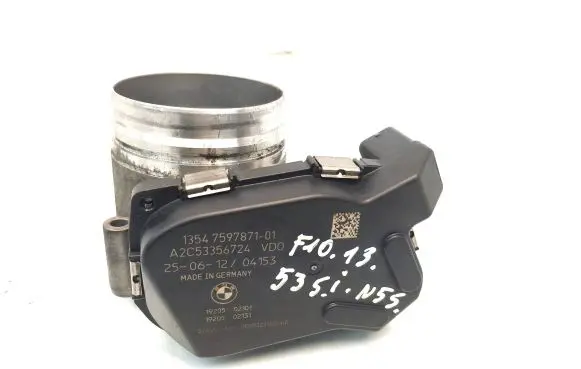 BMW 5 F10 F11 Throttle valve 7597871 1920502101 A2C53356724