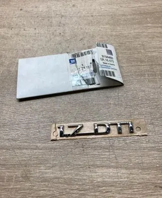 Opel Astra G Rear door emblem/model letters 9194460 24407374