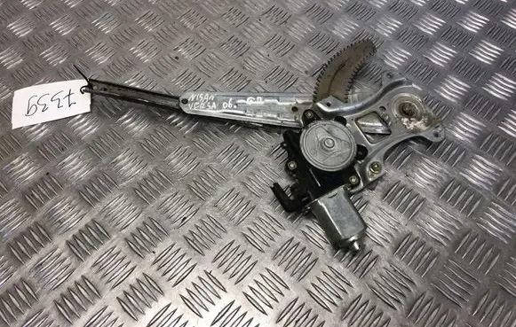 Nissan Tiida C11 Rear door window regulator with motor 2174016B