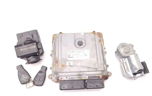 Mercedes-Benz Sprinter W906 Engine ECU kit and lock set A6461506672 A0375456132 1009792881706157