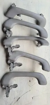 Rear interior roof grab handle