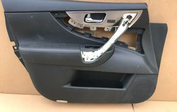 Front door card panel trim