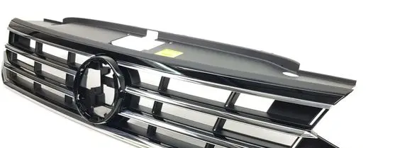 Volkswagen PASSAT B8 Front bumper upper radiator grill 3G0853651BL