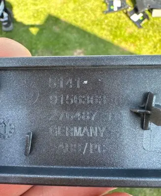BMW 5 GT F07 Front door trim bar 9156363