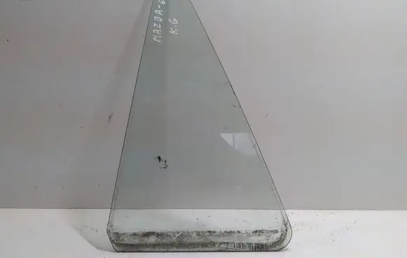 Rear vent window glass