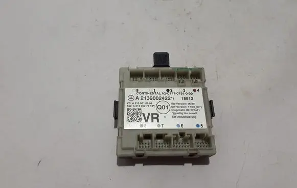 Mercedes-Benz AMG GT 4 x290 w290 Door control unit/module A2139002422