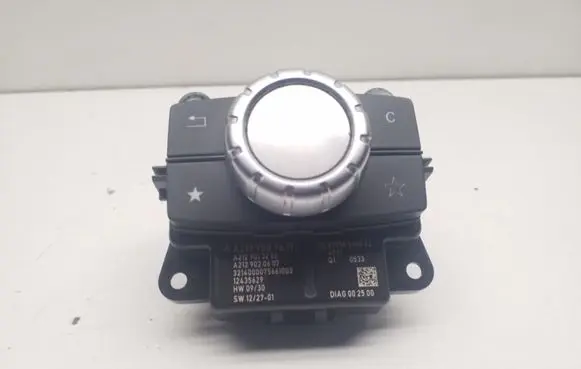Mercedes-Benz E C207 W207 Multifunctional control switch/knob a2129007619