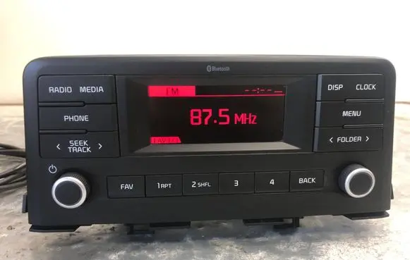 KIA Picanto Radio/CD/DVD/GPS head unit 96150G6830ASBBILI 96150G6830ASB