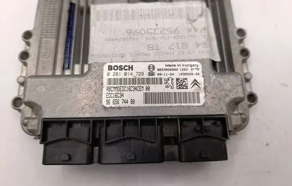 Peugeot 3008 I Engine control unit/module 0281014729 9653958980 9665674480